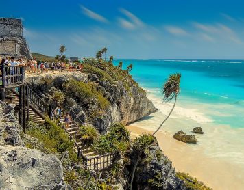 détente plage tulum mexique